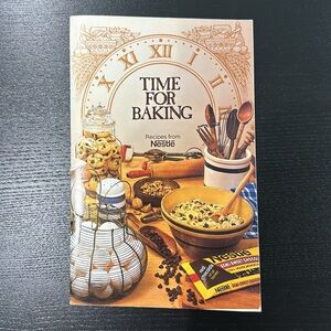 Vintage Nestle Baking Cookbook